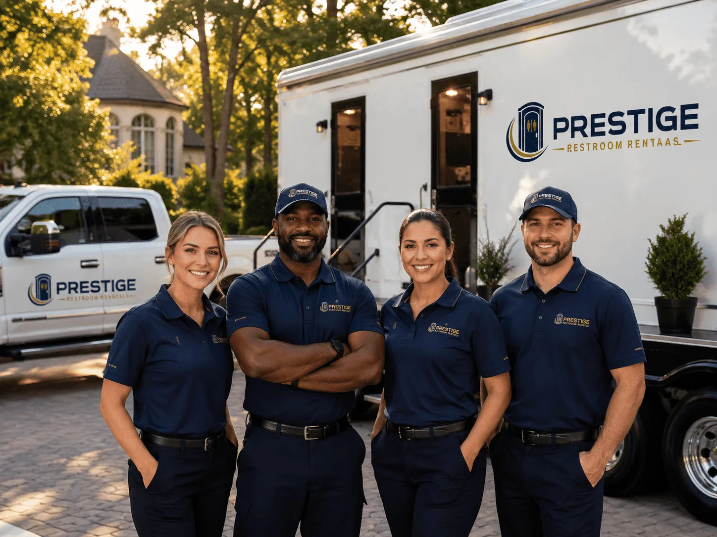Trusted Luxury Portable Restrooms company in Algoma, MS
